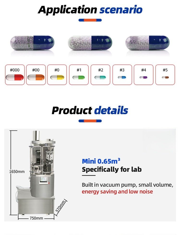 Commercial Small Fully Automatic Capsule Filling Machine Commercial Small Fully Automatic Capsule Filling Machine