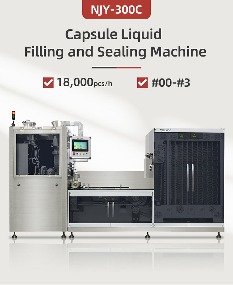 Automatic Liquid Capsule Filling and Sealing Machine