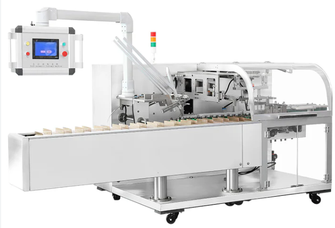 Automatic Cartoner Carton Folder Gluer Folding Gluing Machine