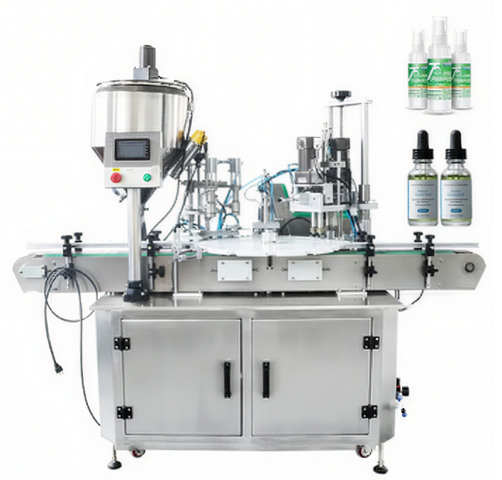 Custom Full Automatic Small Vial Liquid Filling And Capping Machine Custom Full Automatic Small Vial Liquid Filling And Capping Machine
