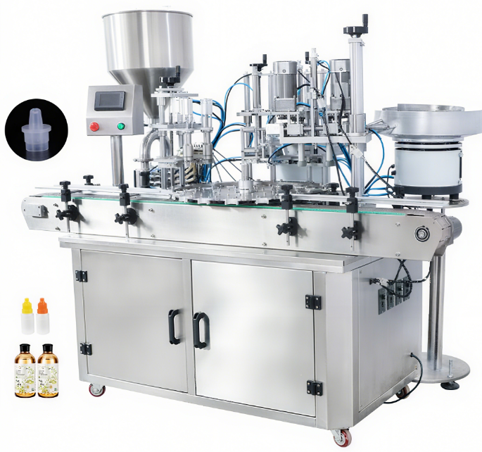Monoblock Automatic Small Vial Bottle Filling And Capping Machine