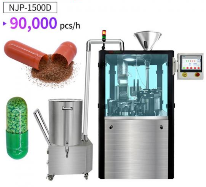 NJP 1500D Automatic Capsule Filler Capsule Filling Machine
